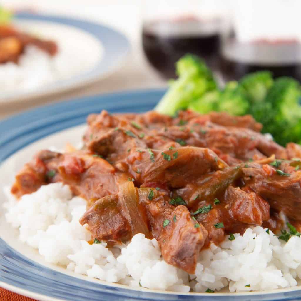 Crockpot Smothered Steak - Gift of Hospitality