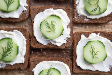 Mini Cucumber Sandwiches - Gift of Hospitality