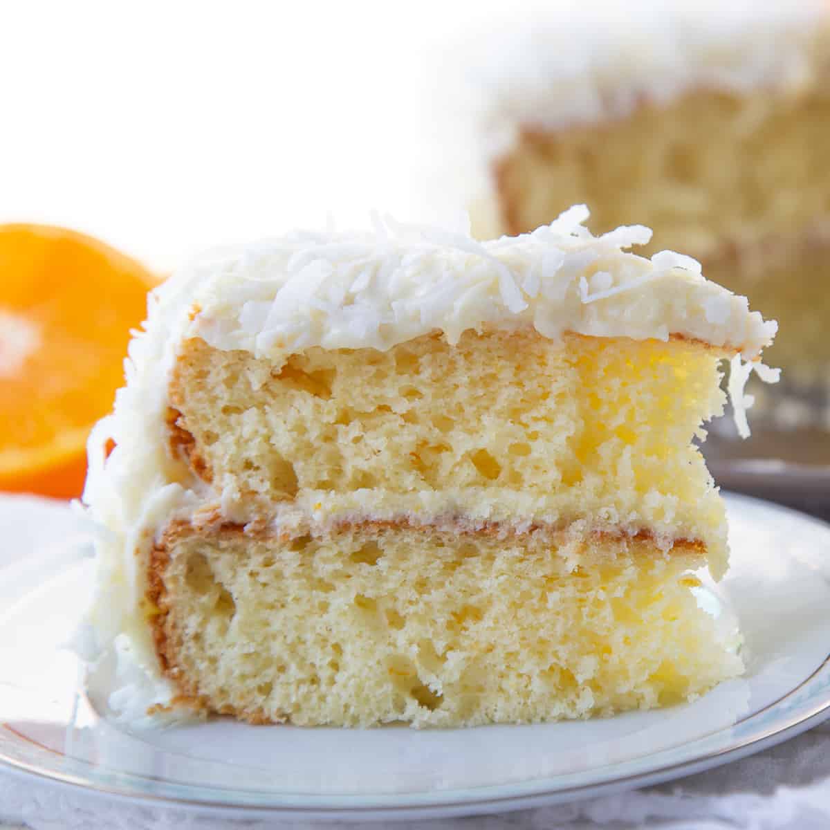 Orange Creamsicle Poke Cake | The Best Orange Cake Recipe
