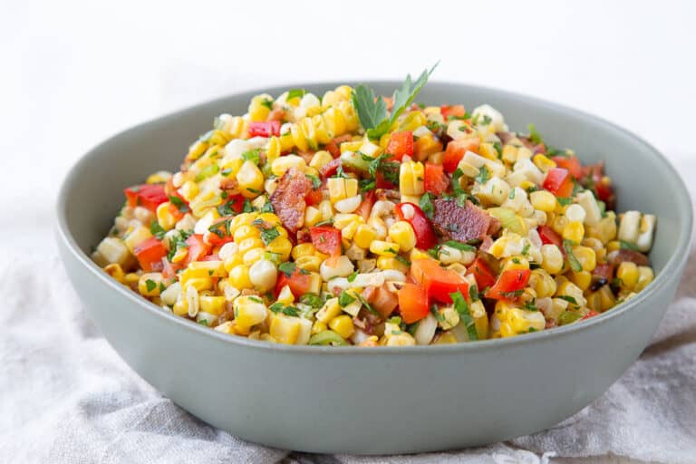 Grilled Corn Salad With Bacon - Gift Of Hospitality