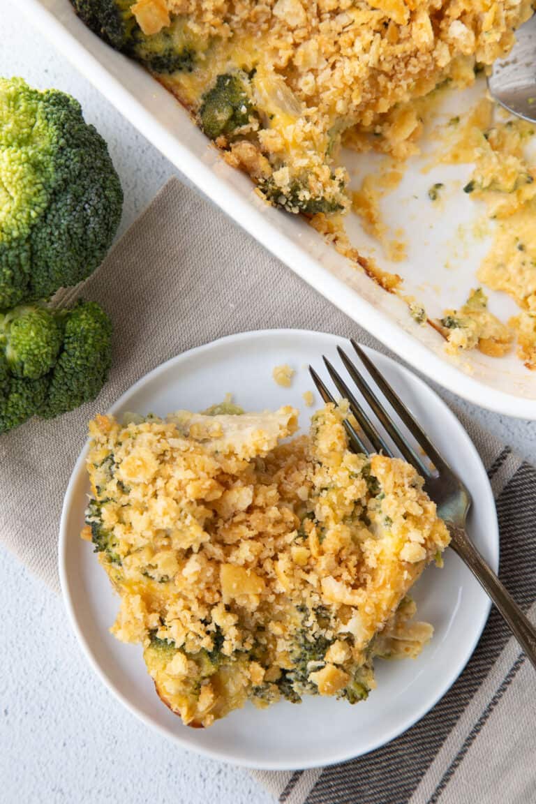 Velveeta Broccoli Casserole with Ritz Crackers Gift of Hospitality