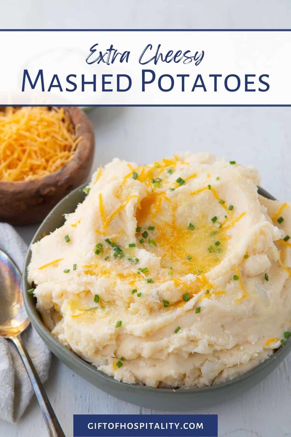 Extra Cheesy Mashed Potatoes - Gift of Hospitality